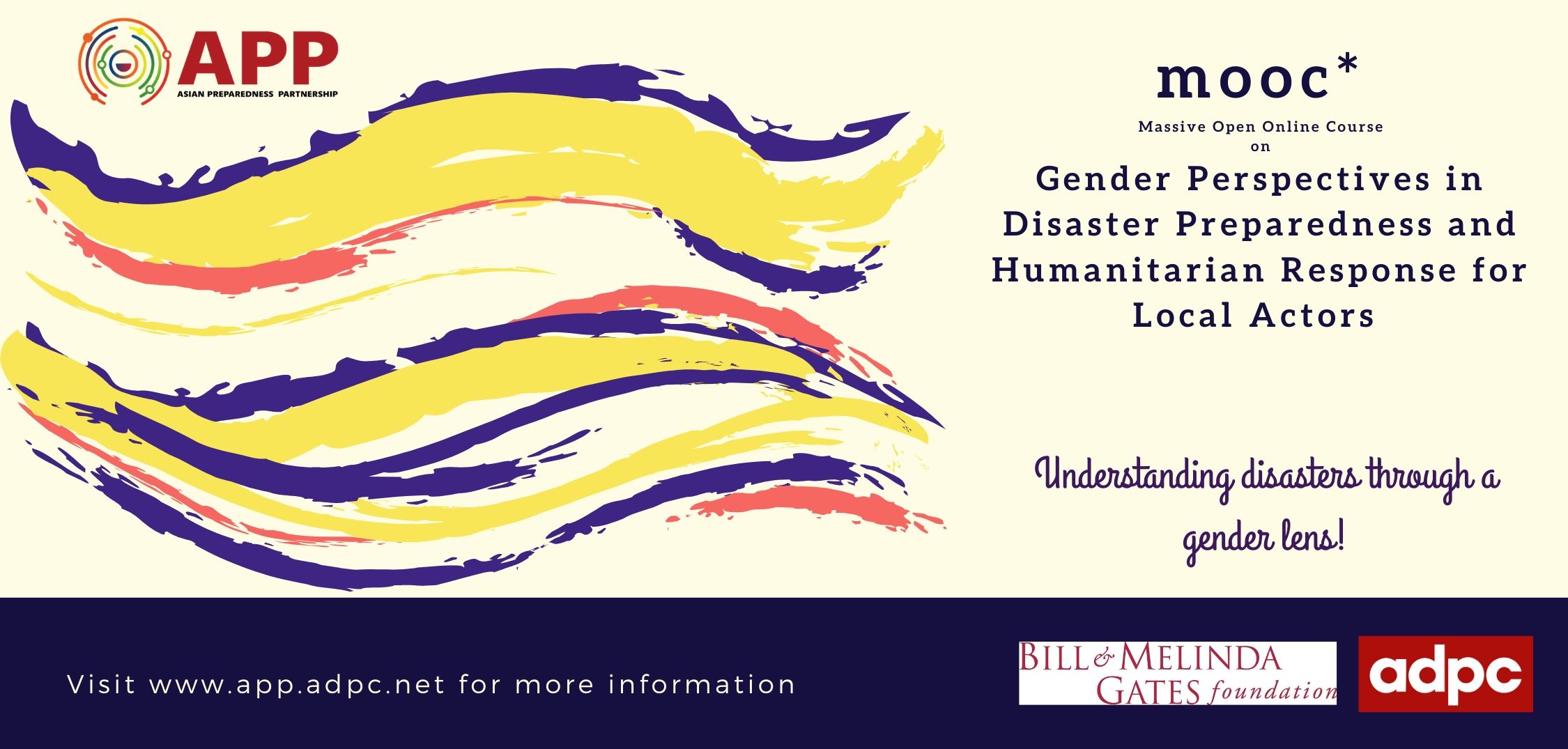 Gender Perspectives in Disaster Preparedness and Humanitarian Response for Local Actors APP-01
