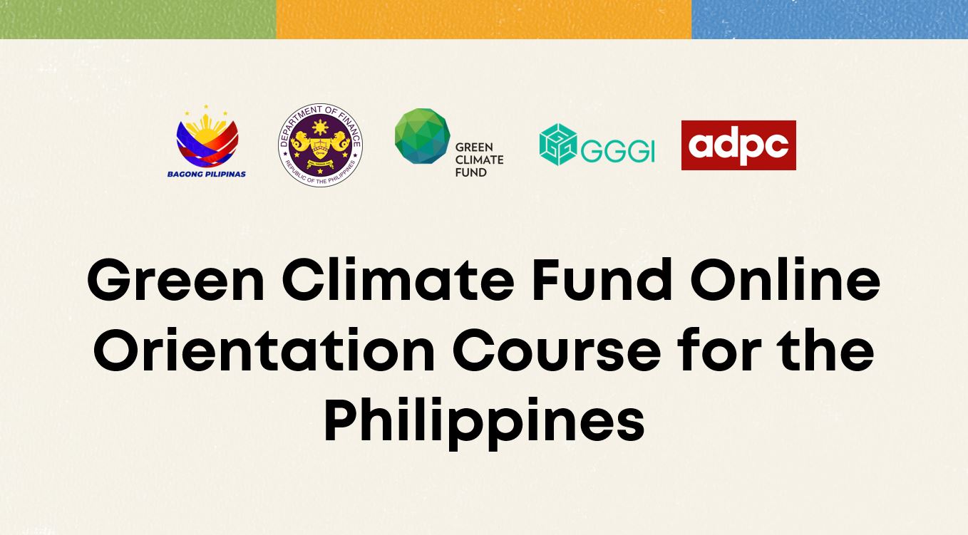 Green Climate Fund Online Orientation Course for the Philippines GCF2024_100007137_GGGI